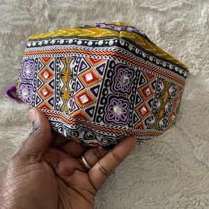 Hand made cotton, interfaced line masks.